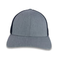 Richardson R-Flex Trucker Cap - Heather Gray/Navy
