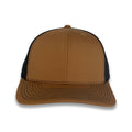 Richardson Split Twill Trucker - Caramel/Black