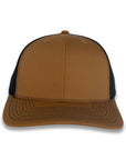 Richardson Split Twill Trucker - Caramel/Black