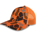 Richardson Five Panel Trucker - Duck - Blaze Duck Camo Blaze