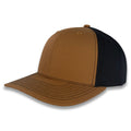 Richardson Split Twill Trucker - Caramel/Black