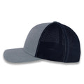 Richardson R-Flex Trucker Cap - Heather Gray/Navy