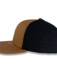 Richardson Split Twill Trucker - Caramel/Black