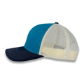 Richardson 112 Tri-Color Trucker - Blue Teal/Birch/Navy