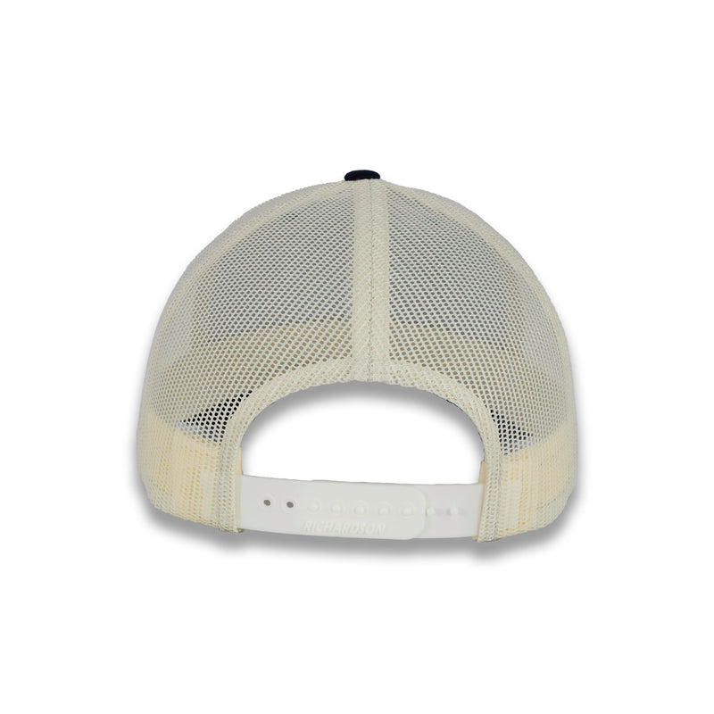 Richardson 112 Tri-Color Trucker - Blue Teal/Birch/Navy