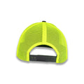 Richardson 112 Split Trucker - Charcoal/Neon Yellow