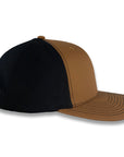 Richardson Split Twill Trucker - Caramel/Black