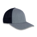 Richardson R-Flex Trucker Cap - Heather Gray/Navy