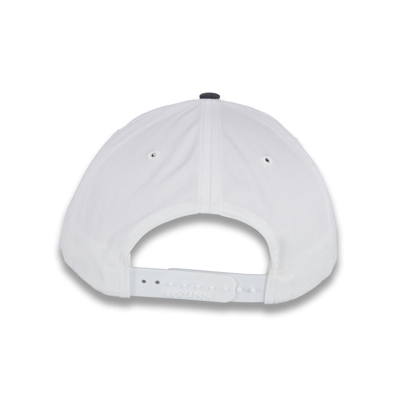 Richardson Split Twill Trucker - Charcoal/White