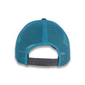 Richardson 112 Split Trucker - Charcoal/Neon Blue