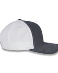 Richardson Split Twill Trucker - Charcoal/White