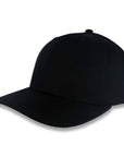 Richardson Solid Twill Trucker - Black