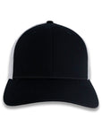 Richardson R-Flex Trucker Cap - Black/White