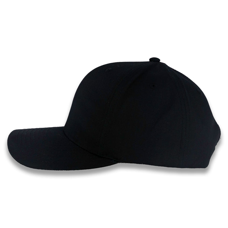 Richardson Solid Twill Trucker - Black