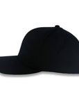 Richardson Solid Twill Trucker - Black