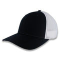 Richardson R-Flex Trucker Cap - Black/White