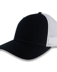 Richardson R-Flex Trucker Cap - Black/White