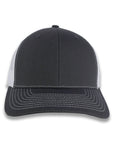 Richardson 112 Split Trucker - Charcoal/White