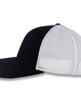 Richardson R-Flex Trucker Cap - Black/White