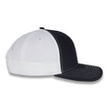 Richardson Split Twill Trucker - Black/White