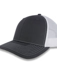 Richardson 112 Split Trucker - Charcoal/White