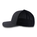 Richardson R-Flex Trucker Cap - Charcoal/Black