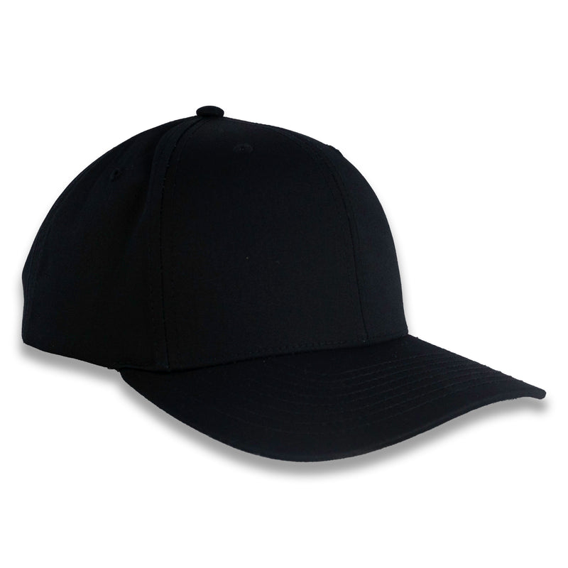 Richardson Solid Twill Trucker - Black
