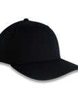Richardson Solid Twill Trucker - Black