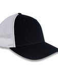 Richardson R-Flex Trucker Cap - Black/White