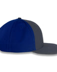 Richardson Split Twill Trucker - Charcoal/Royal