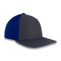 Richardson Split Twill Trucker - Charcoal/Royal