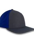 Richardson Split Twill Trucker - Charcoal/Royal