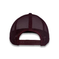 Richardson 112 Split Trucker - White/Maroon