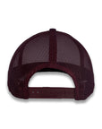 Richardson 112 Split Trucker - White/Maroon
