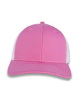 Richardson 112 Split Trucker - Hot Pink/White