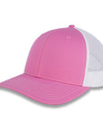 Richardson 112 Split Trucker - Hot Pink/White