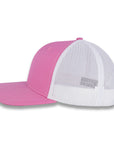 Richardson 112 Split Trucker - Hot Pink/White