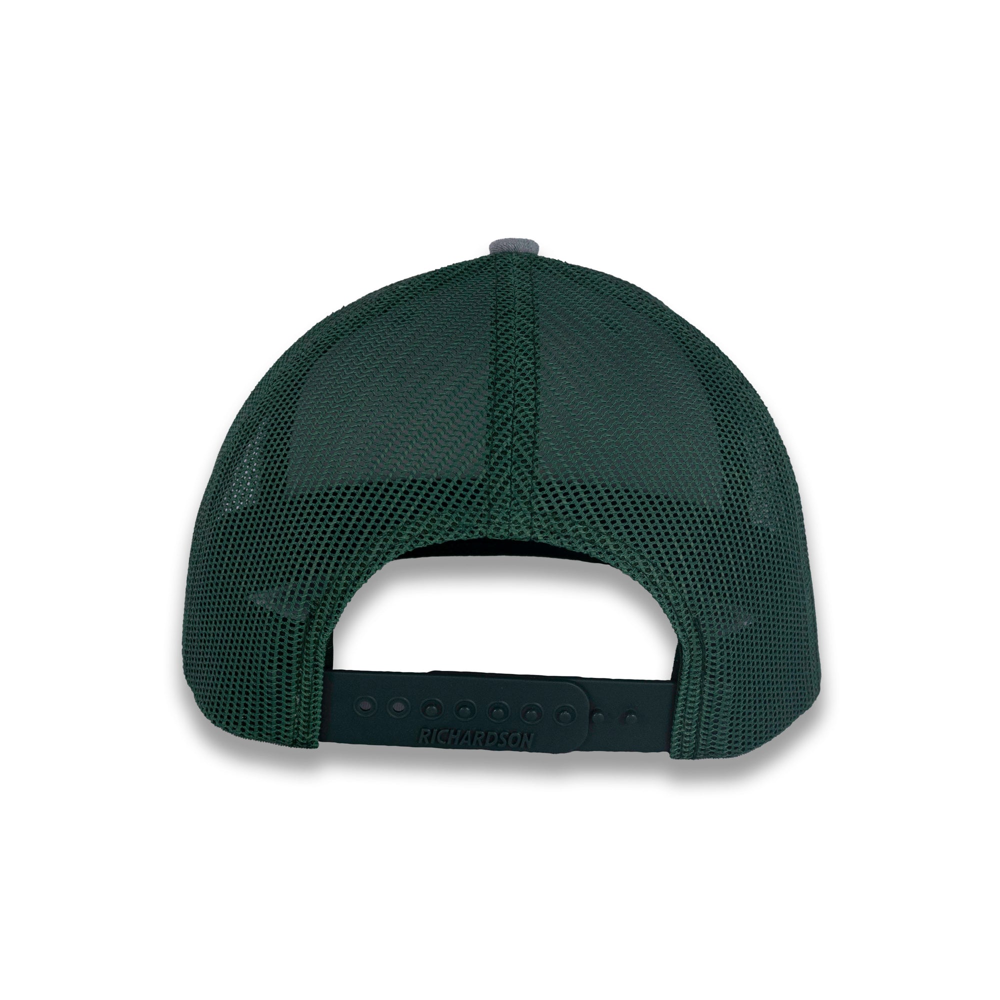 Richardson 112 Split Trucker - Heather Gray/Dark Green