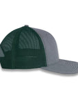 Richardson 112 Split Trucker - Heather Gray/Dark Green