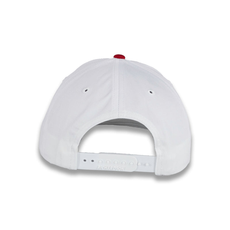 Richardson Tri-Color Twill Trucker -Royal/White/Red