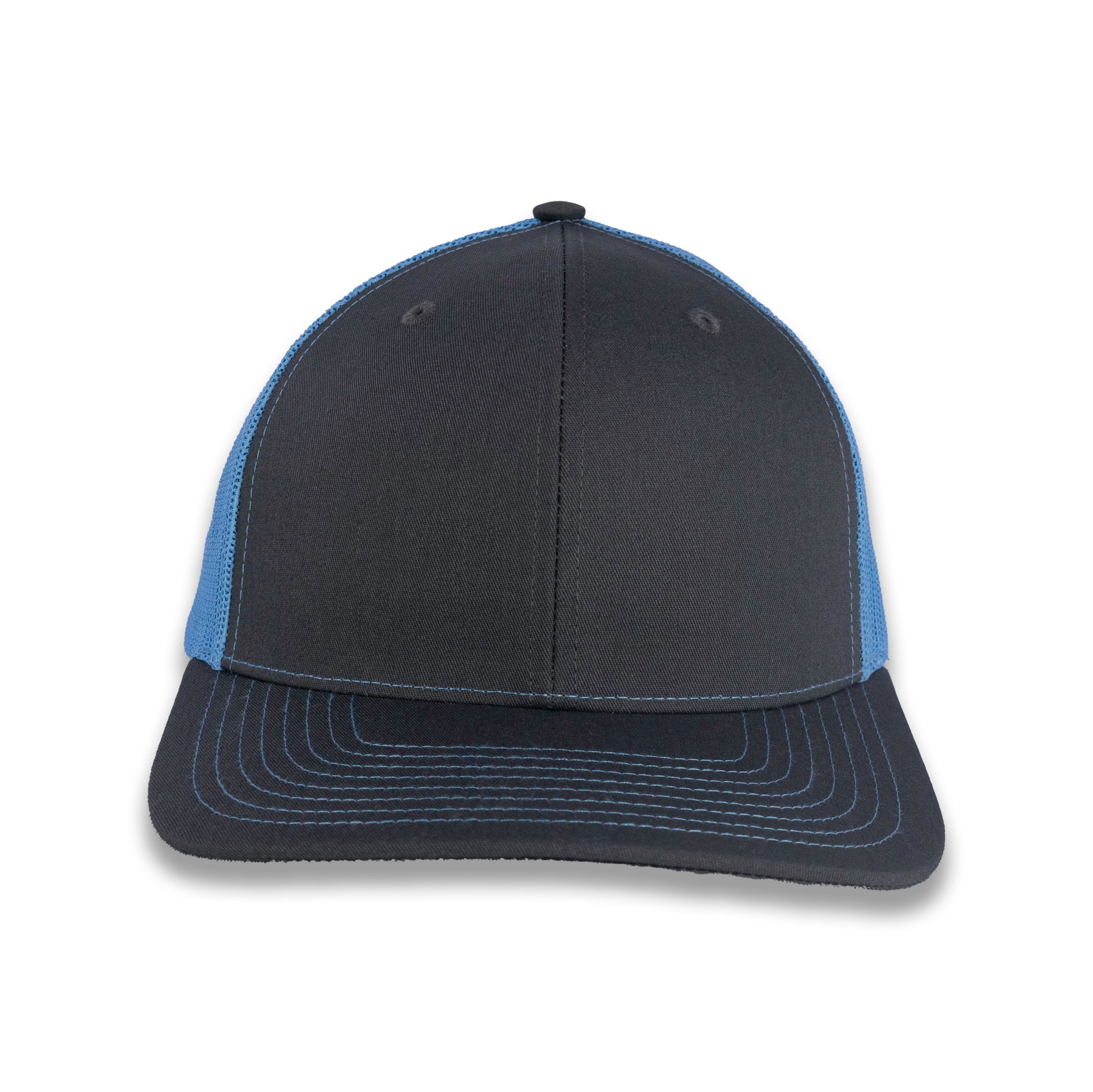 Richardson 112 Split Trucker - Charcoal/Columbia