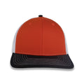 Richardson 112 Tri-Color Trucker - Orange/White/Black
