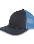 Richardson 112 Split Trucker - Charcoal/Columbia