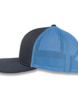 Richardson 112 Split Trucker - Charcoal/Columbia