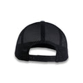 Yupoong Five-Panel Classic Mesh Trucker's Cap - Heather Gray/Black