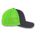 Richardson R-Flex Trucker Cap - Charcoal/Neon Green