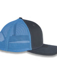 Richardson 112 Split Trucker - Charcoal/Columbia