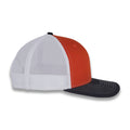 Richardson 112 Tri-Color Trucker - Orange/White/Black