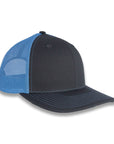 Richardson 112 Split Trucker - Charcoal/Columbia
