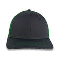 Richardson 112 Split Trucker - Charcoal/Kelly